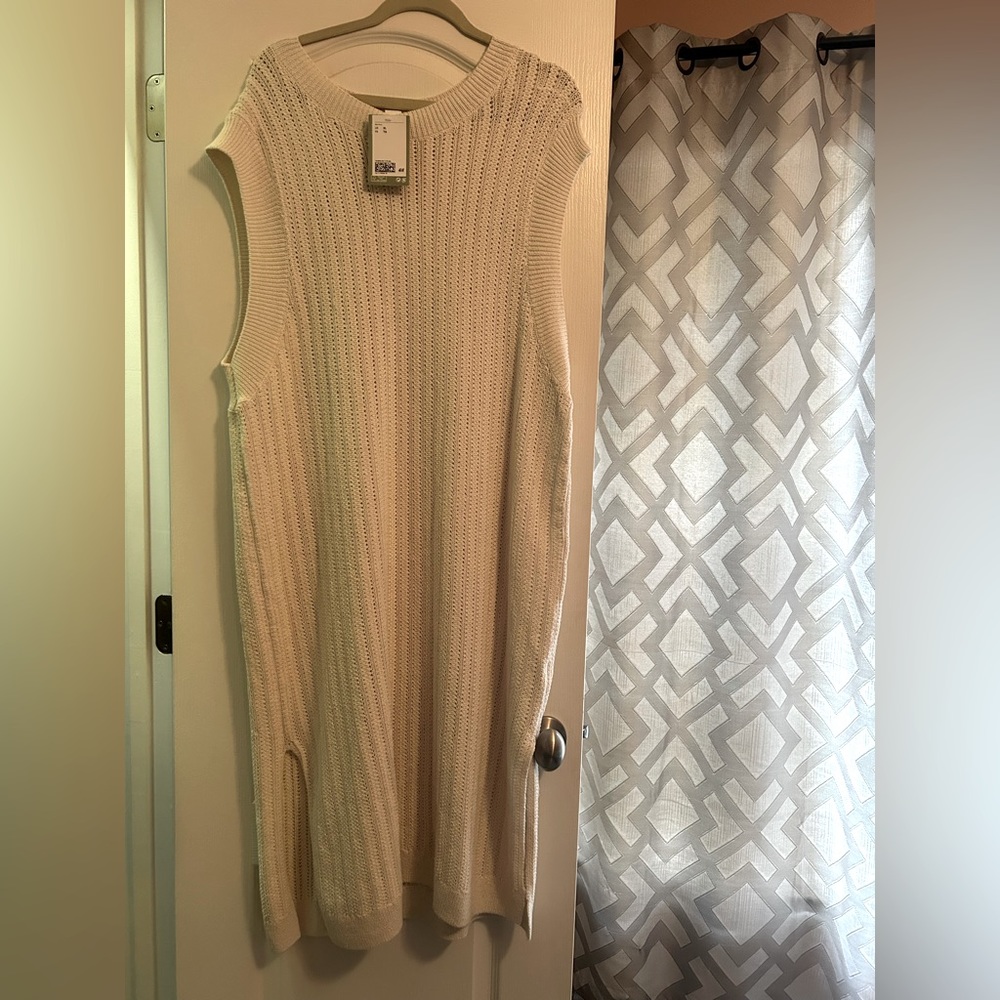 H&M New with tags long crochet dress